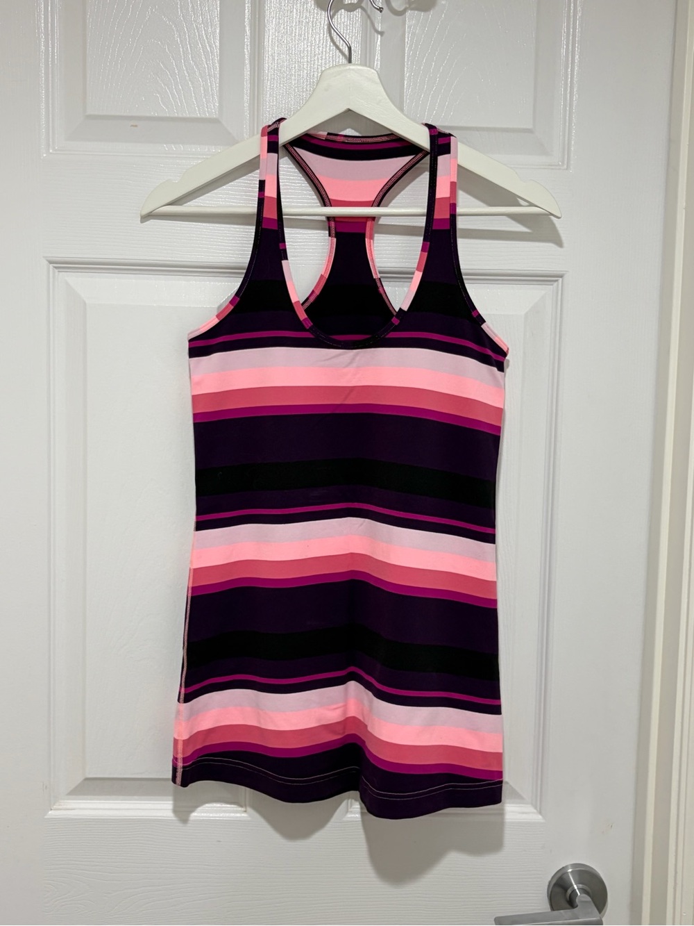 Women’s LULULEMON Striped Tank~Size 8
